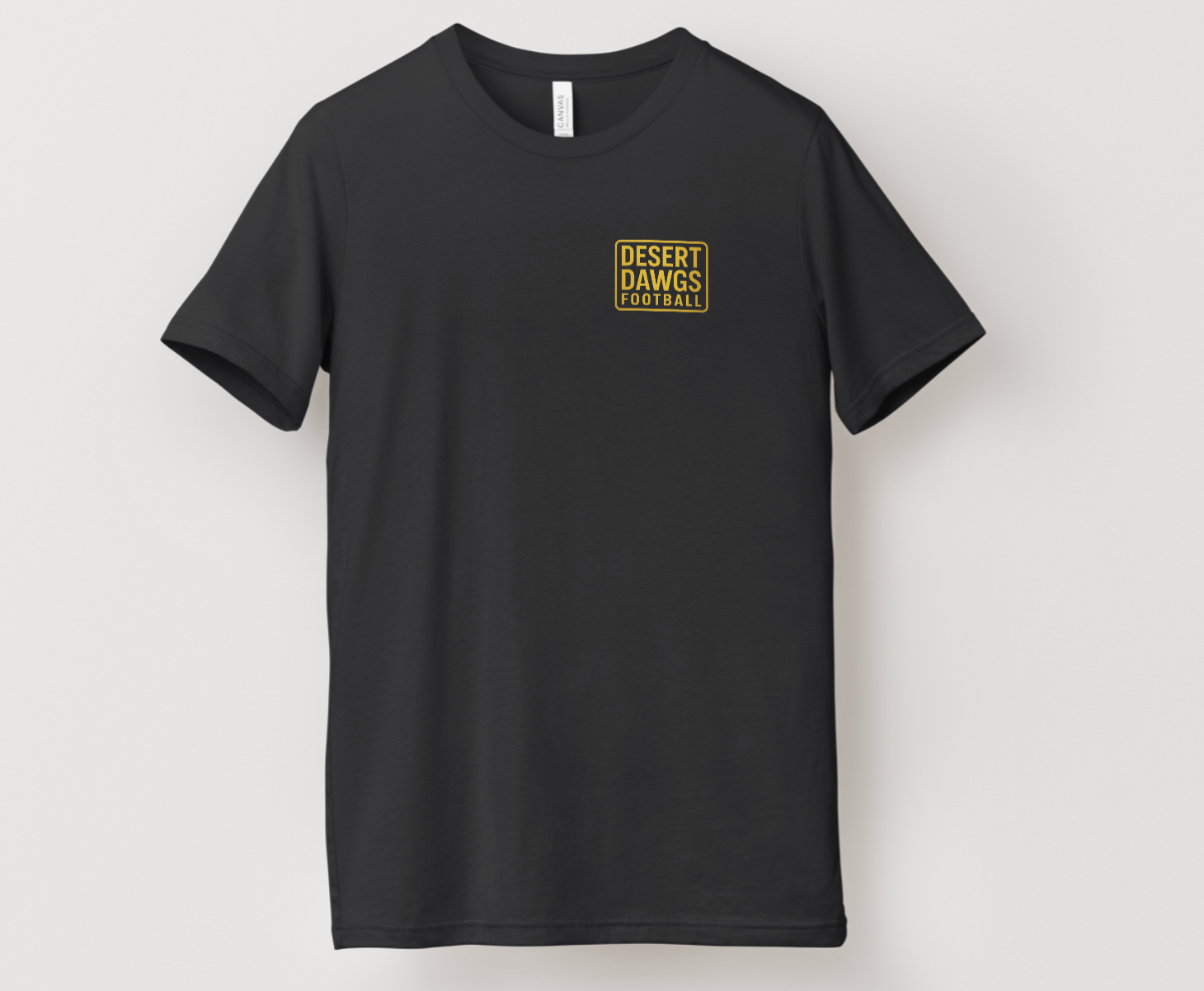 Desert Dawgs Performance T-Shirt – 1-0 Mentality | Moisture-Wicking | Black | Youth & Adult Sizes