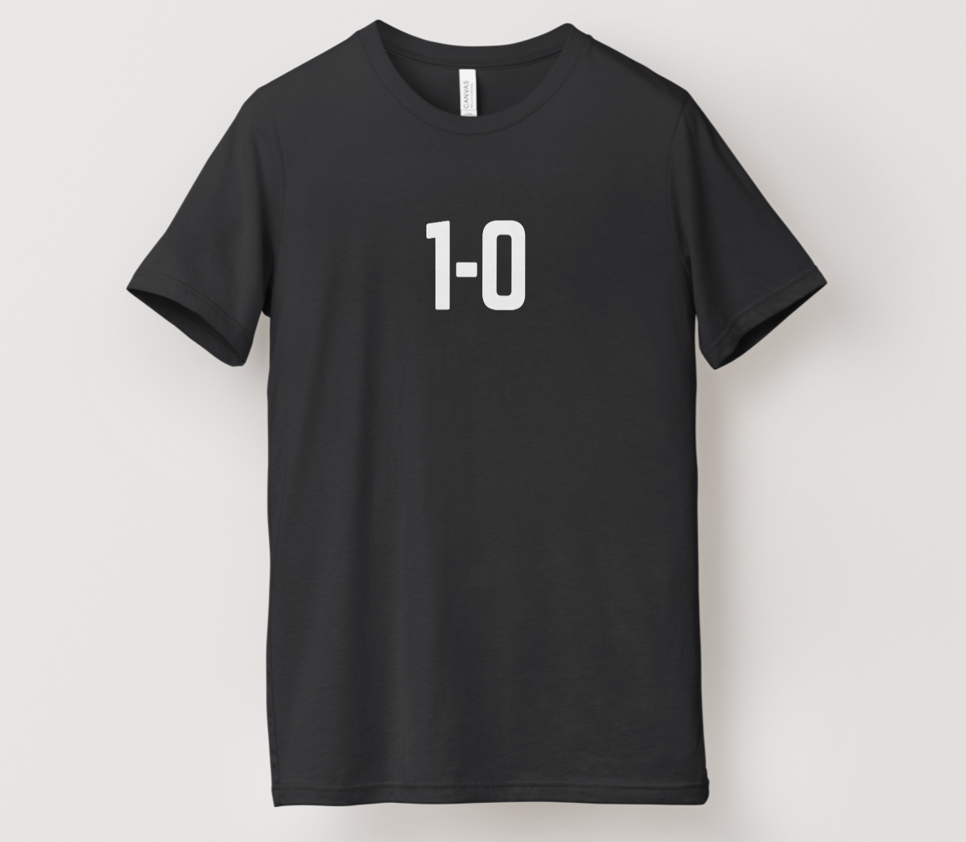 10U Texans Performance T-Shirt – 1-0 Mentality Front | Championship Black Edition | Moisture-Wicking | Youth Sizes