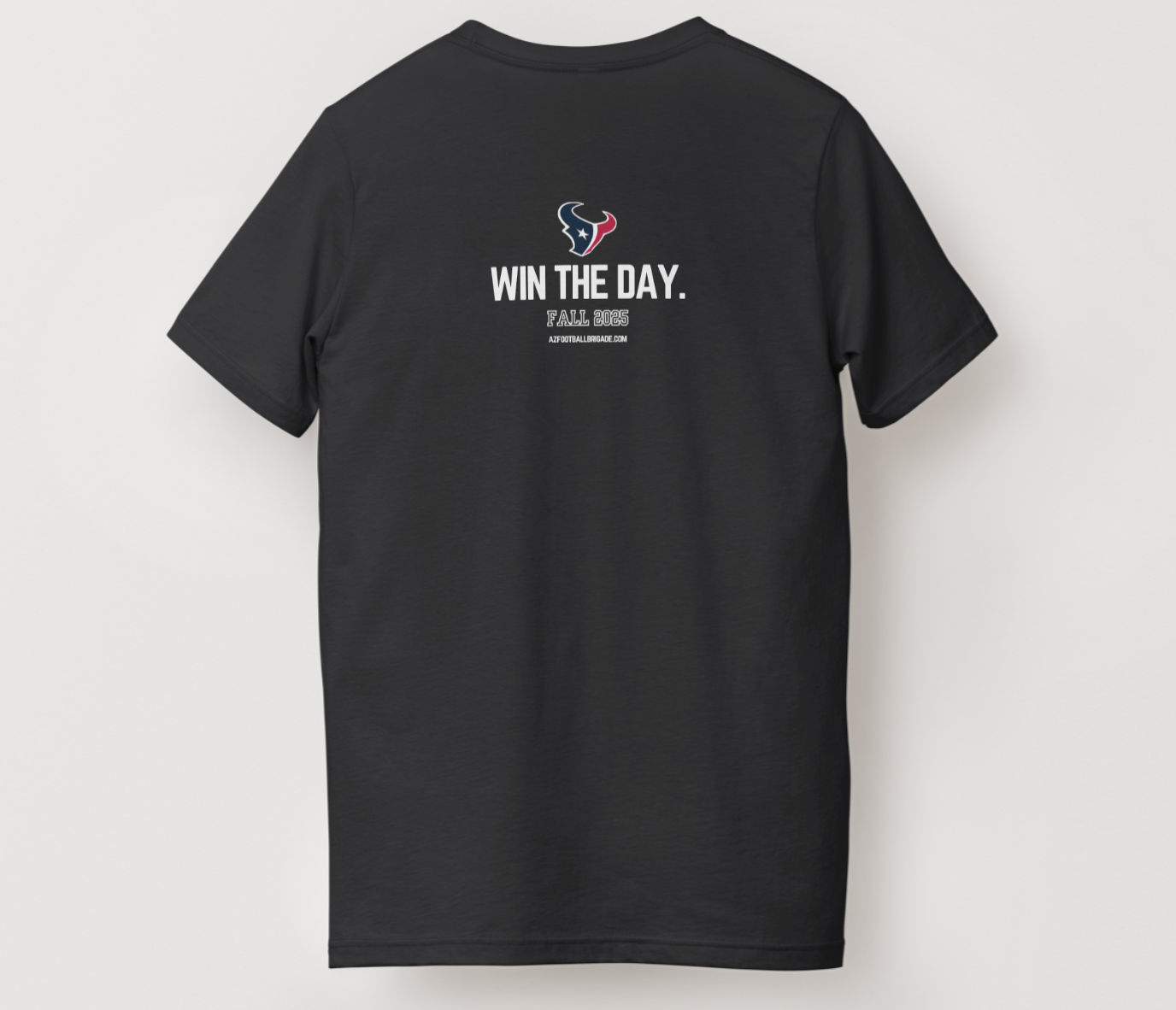 10U Texans Performance T-Shirt – 1-0 Mentality Front | Championship Black Edition | Moisture-Wicking | Youth Sizes